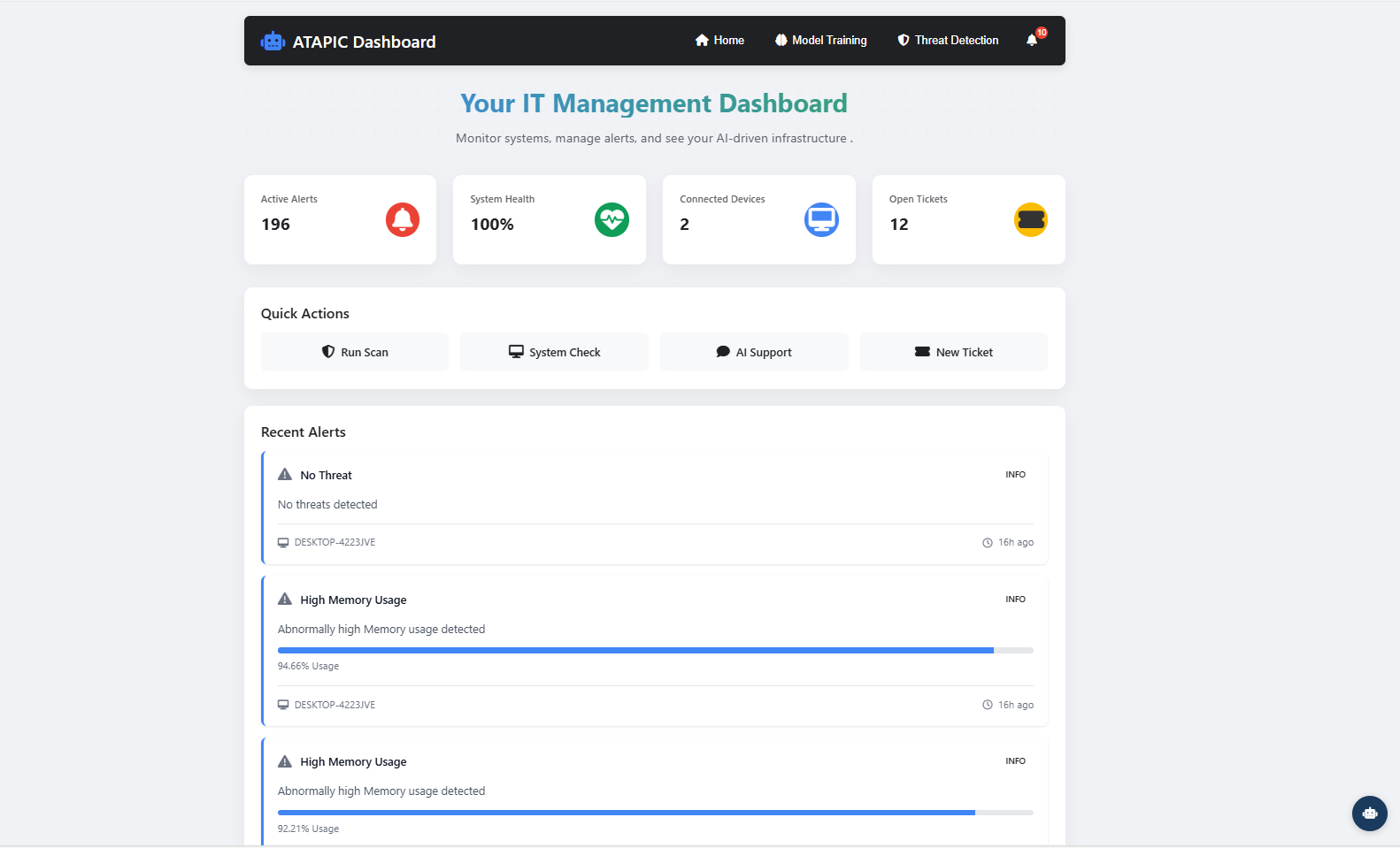 Smart Dashboard