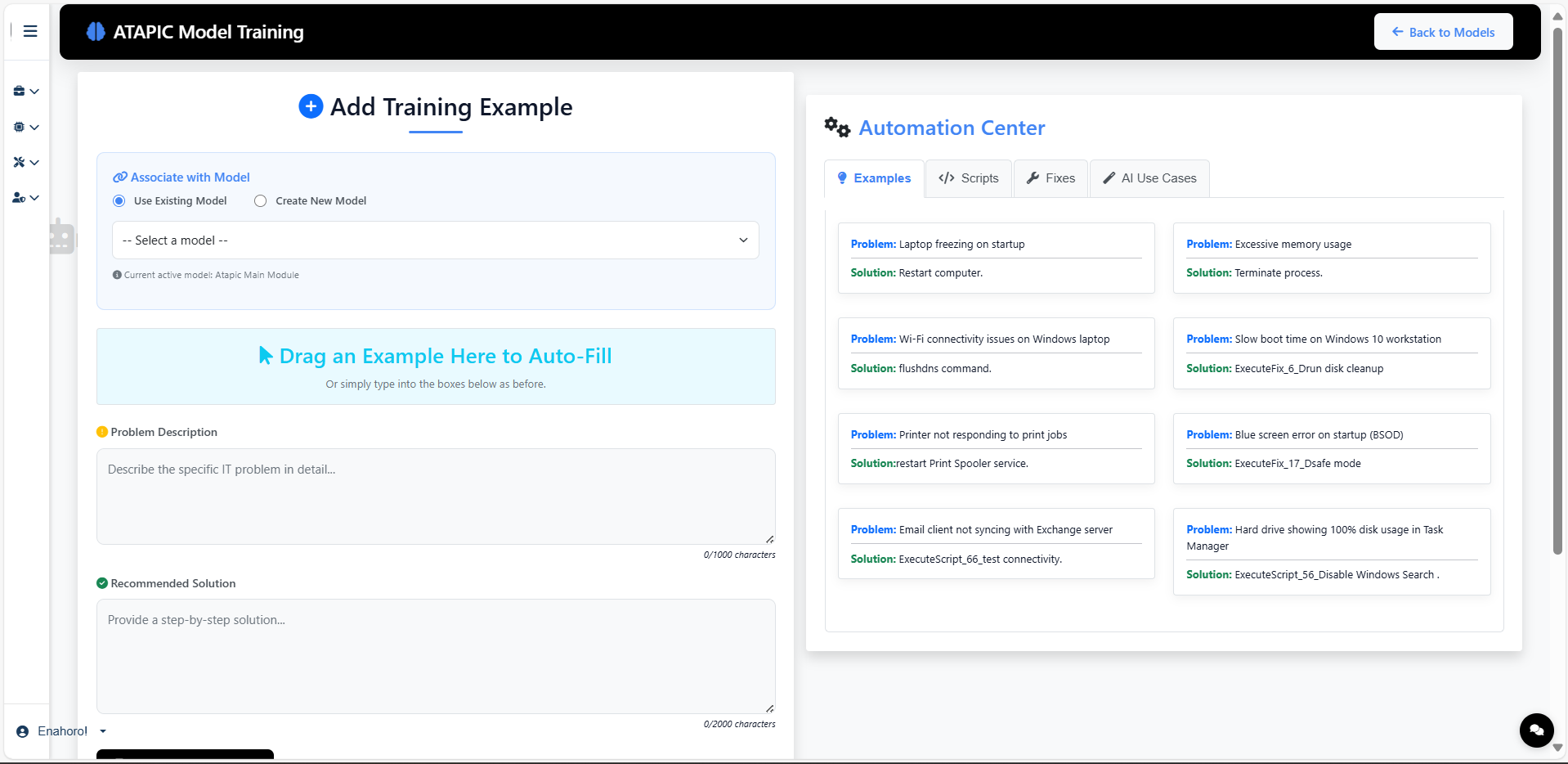 Enterprise IT Operations Dashboard